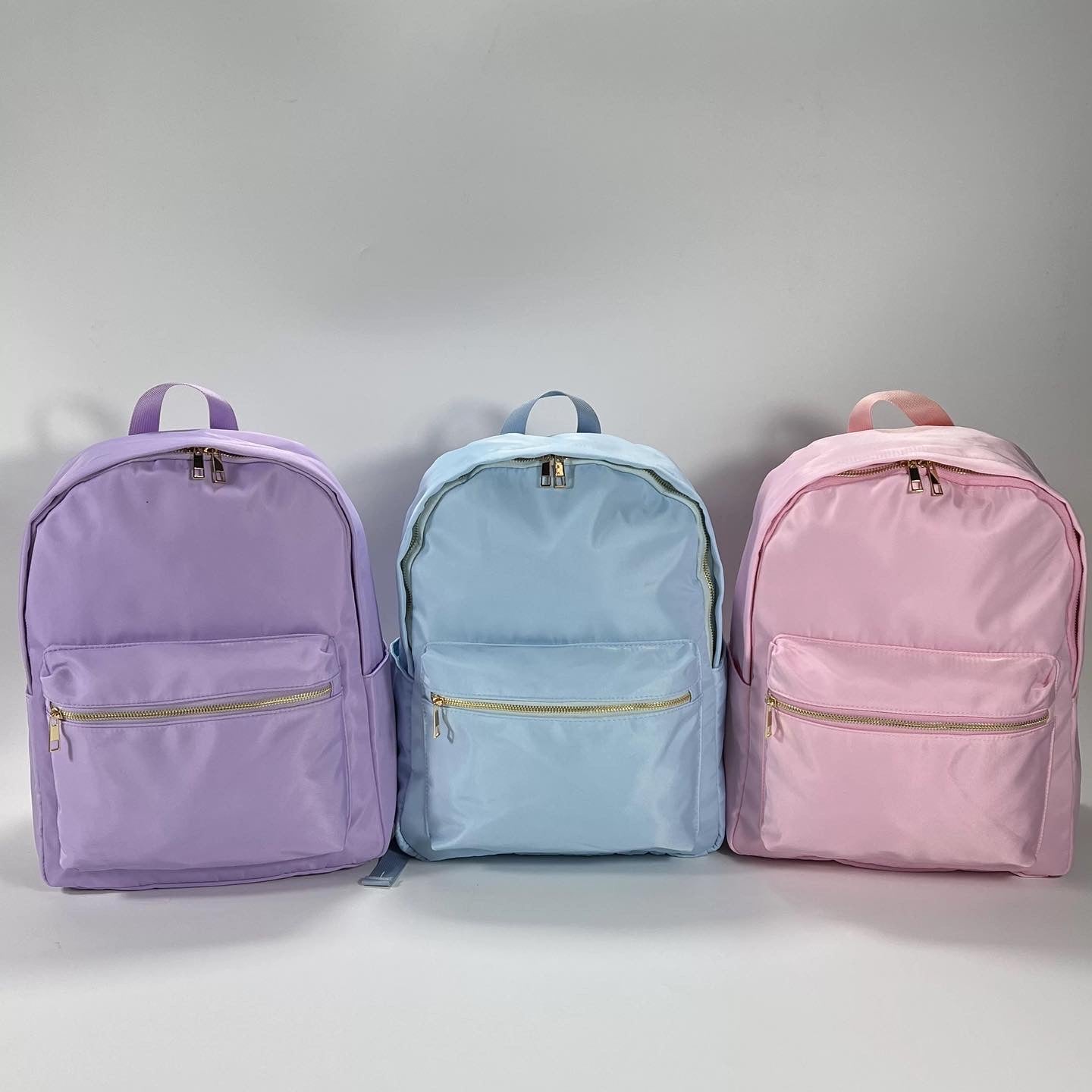 Nylon Backpacks Assorted Colors