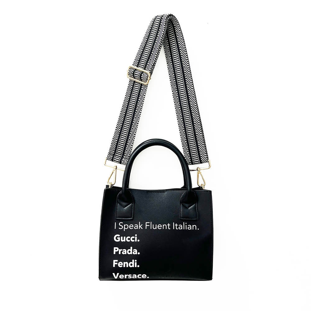 I Speak Fluid Italian Mini Tote - Assorted Colors