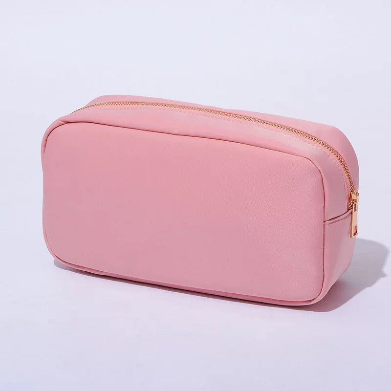 Large Nylon Cosmetic Bag - Assorted Colors