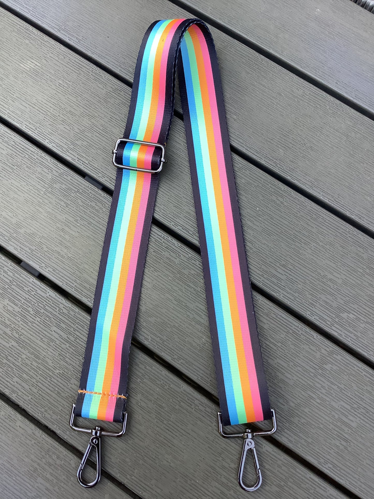 Rainbow Bag Strap 3/8 Inch Width 🌈