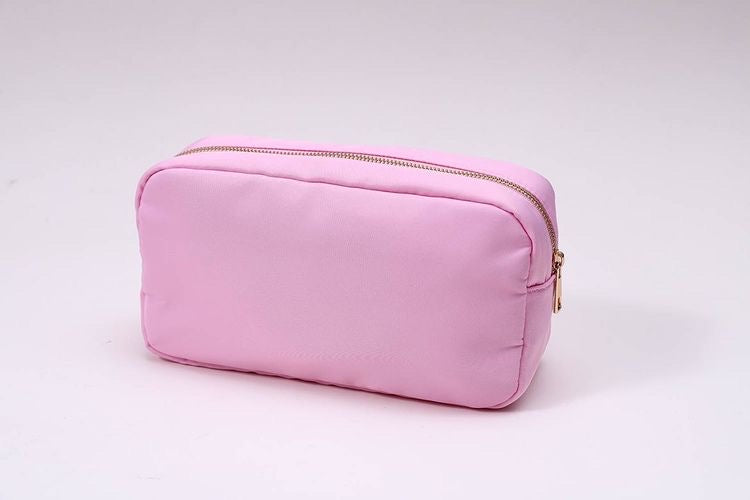 Large Nylon Cosmetic Bag - Assorted Colors