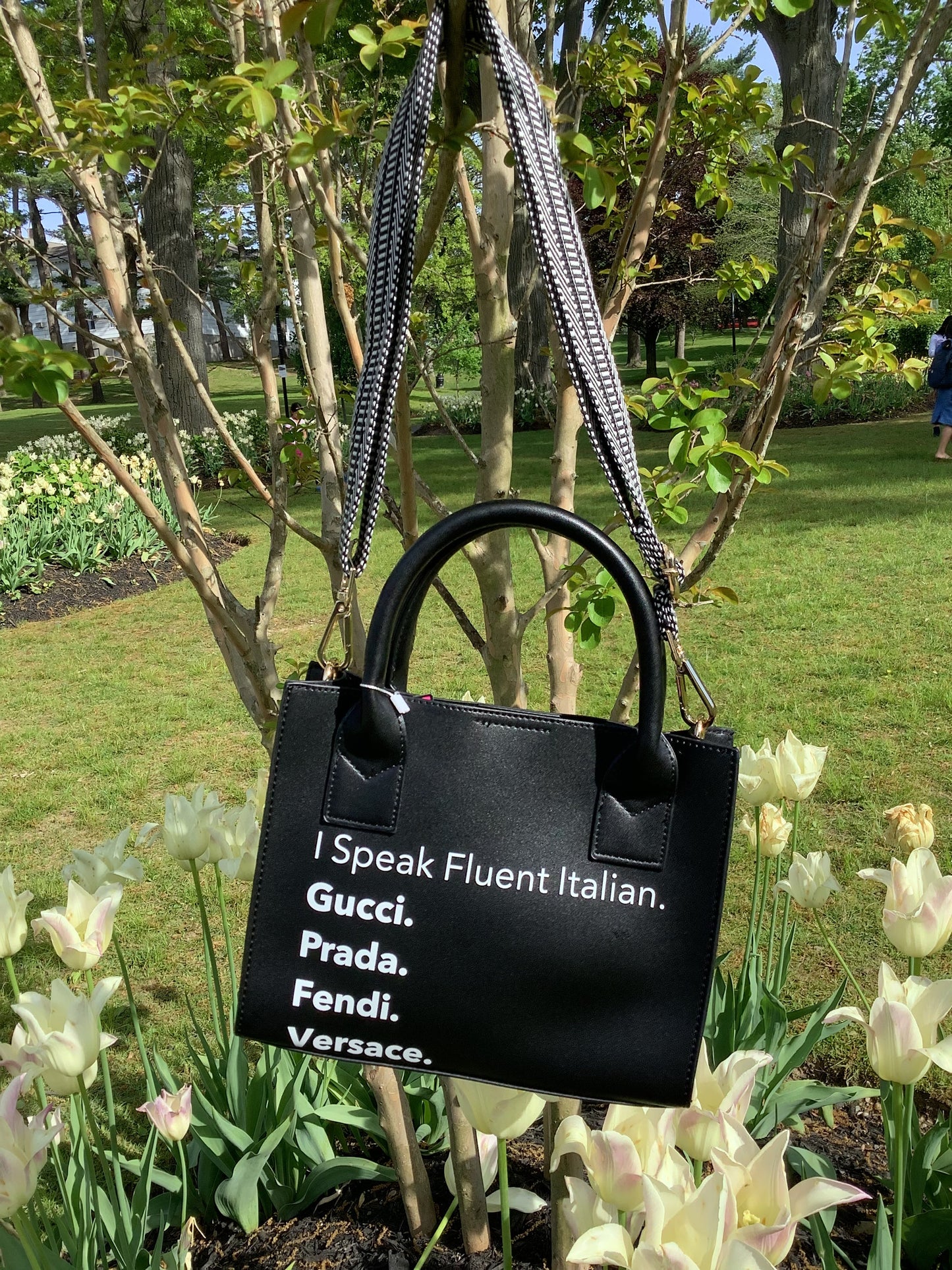 I Speak Fluid Italian Mini Tote - Assorted Colors