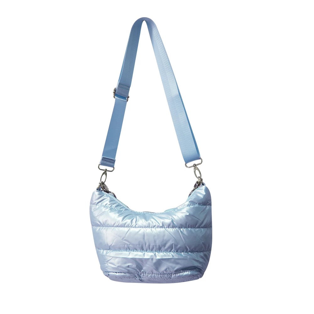 Puffer Metallic Crossbody - Assorted Colors