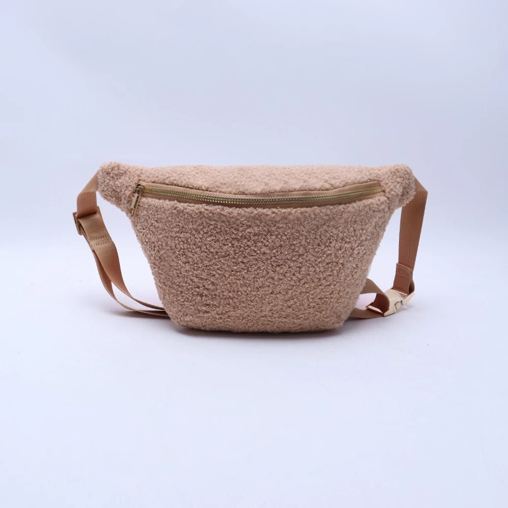 Large sherpa fanny pack - Assorted Colors