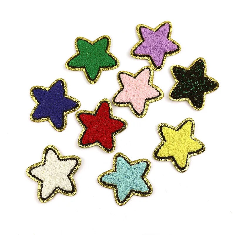 Stars Self Adhesive Patch- Assorted Colors