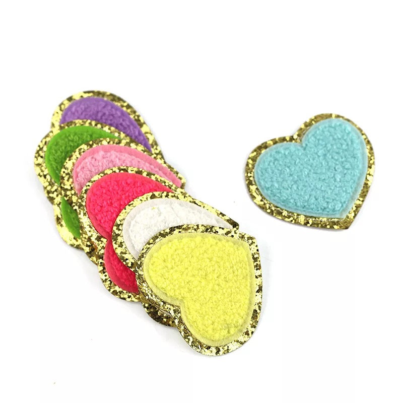 Heart Self Adhesive Patch- Assorted Colors