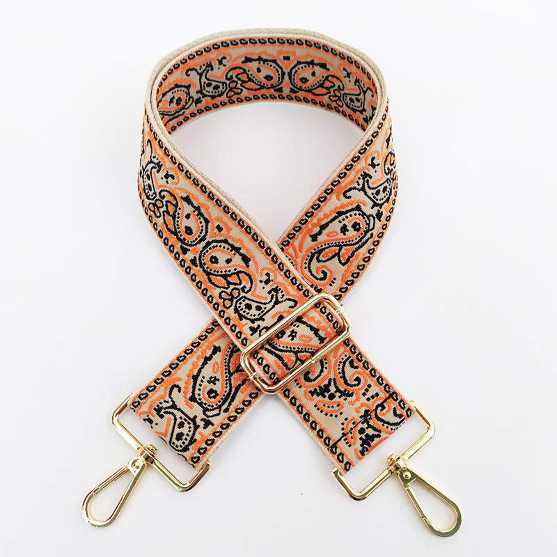 Paisley Design Bag Straps - Assorted Colors