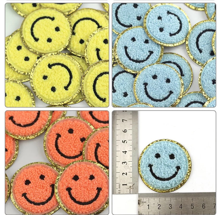 Smiley Face Patch 3