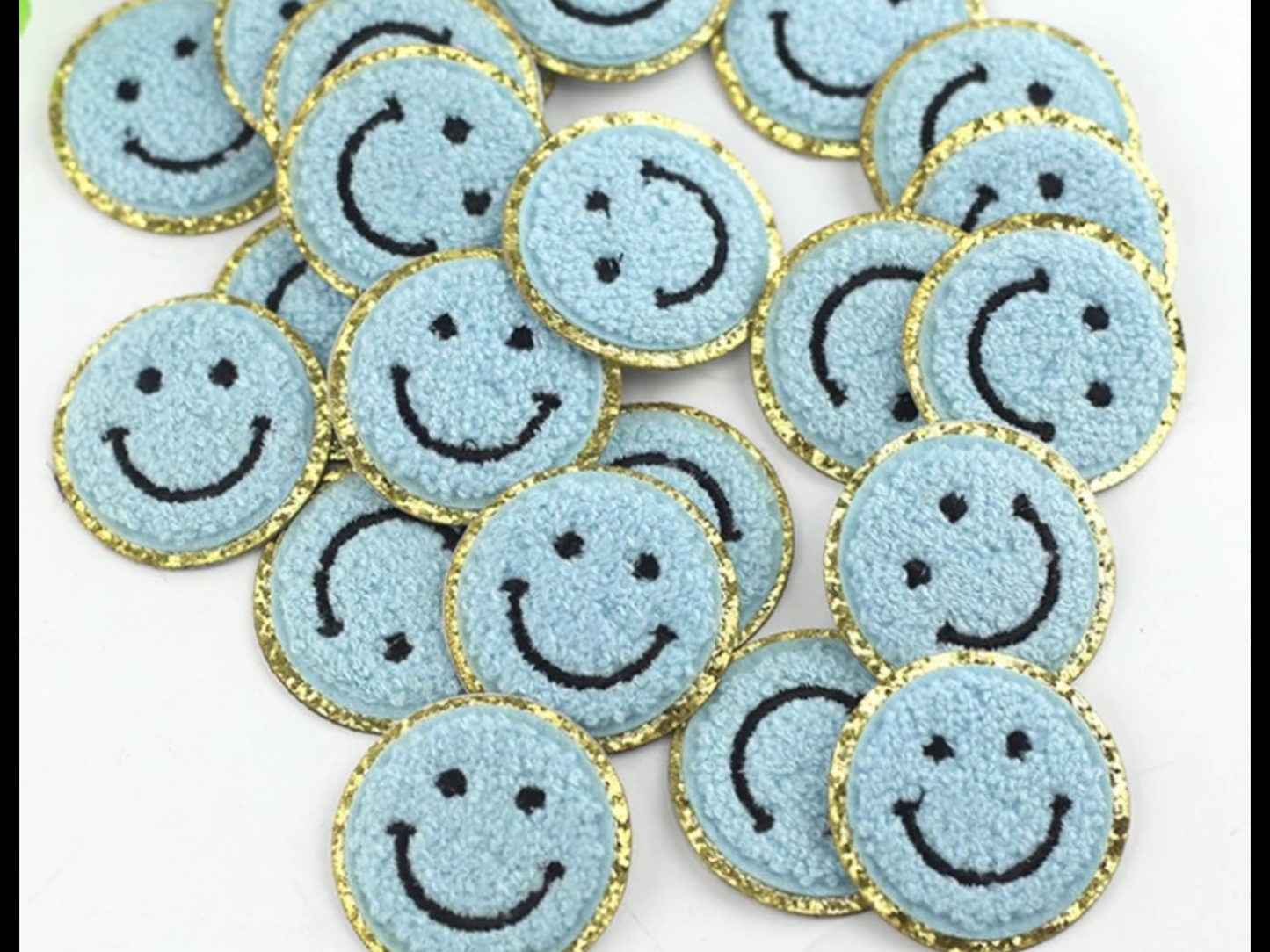 Smiley Face Self Adhesive Patch- Assorted Colors