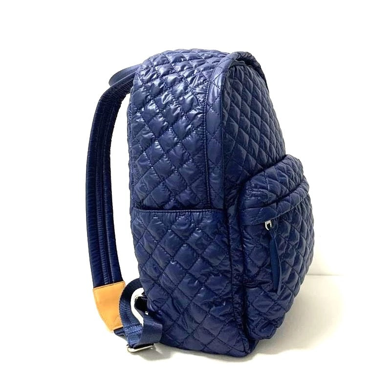 Quilted Backpack Black or Navy