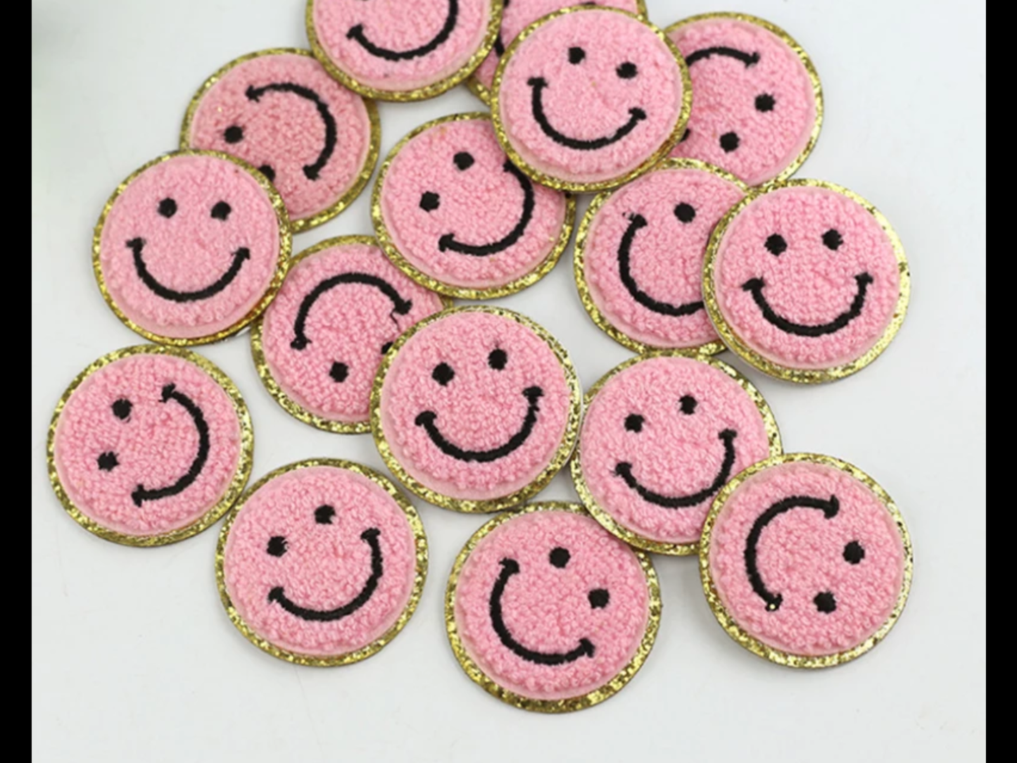 Smiley Face Self Adhesive Patch- Assorted Colors