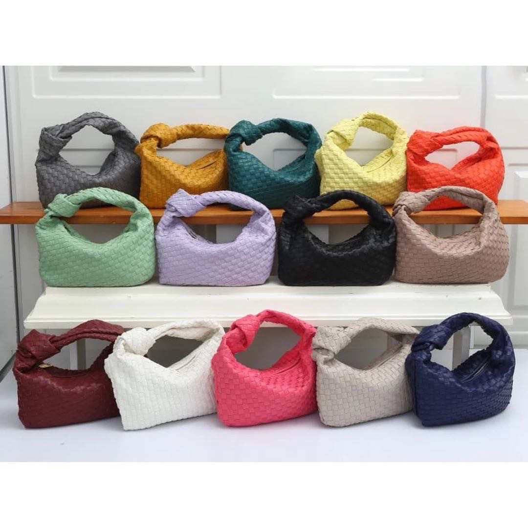 Hand Woven Mini Hobo - Assorted Colors