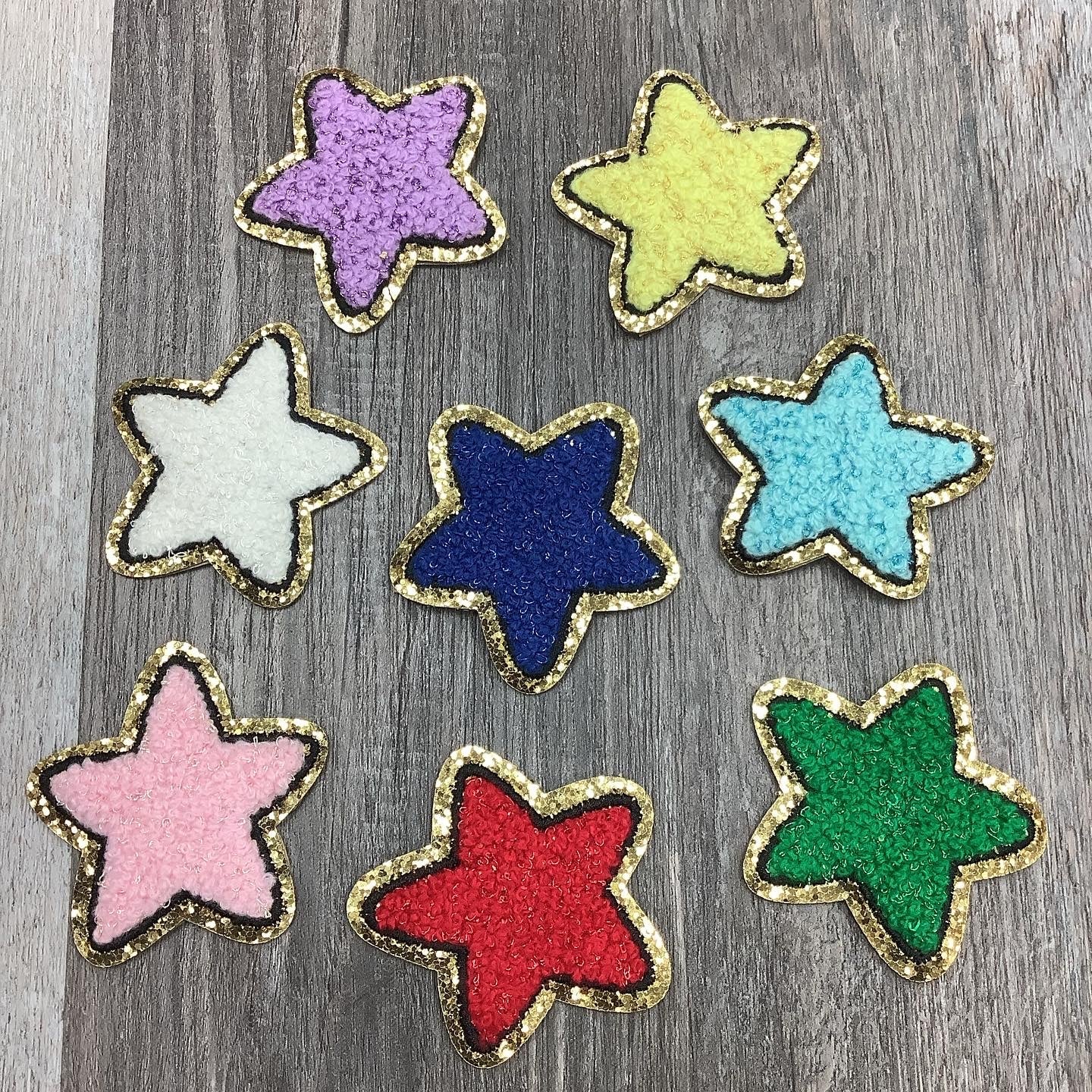 Stars Self Adhesive Patch- Assorted Colors