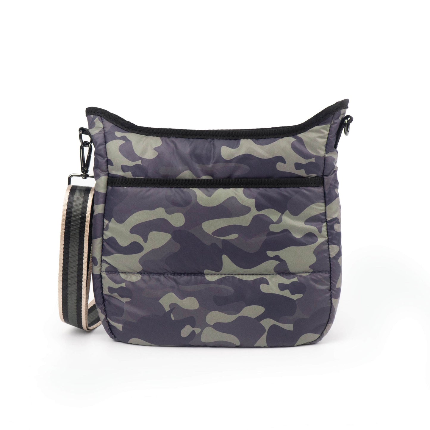 Camo Puffer Crossbody