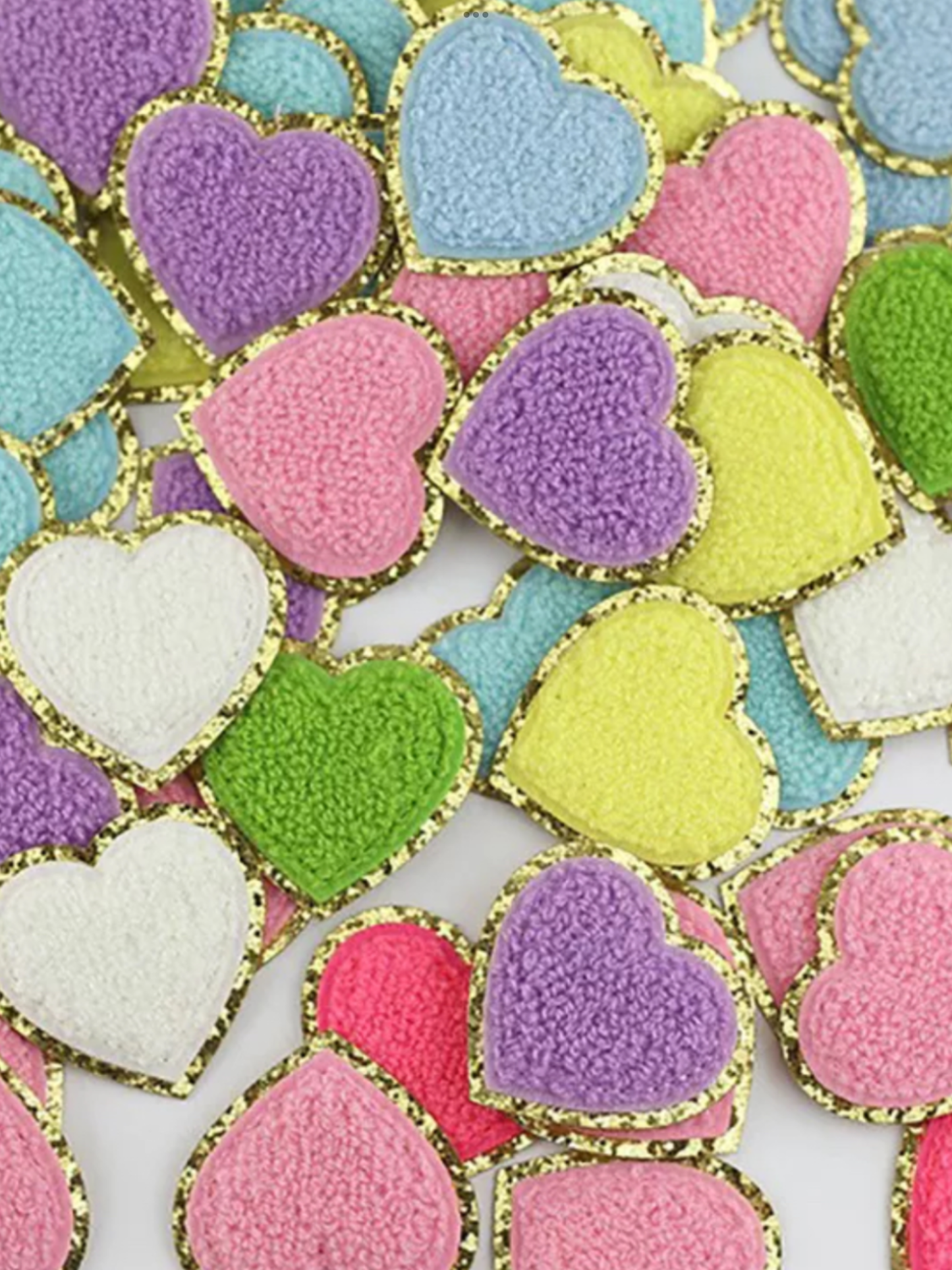 Heart Self Adhesive Patch- Assorted Colors