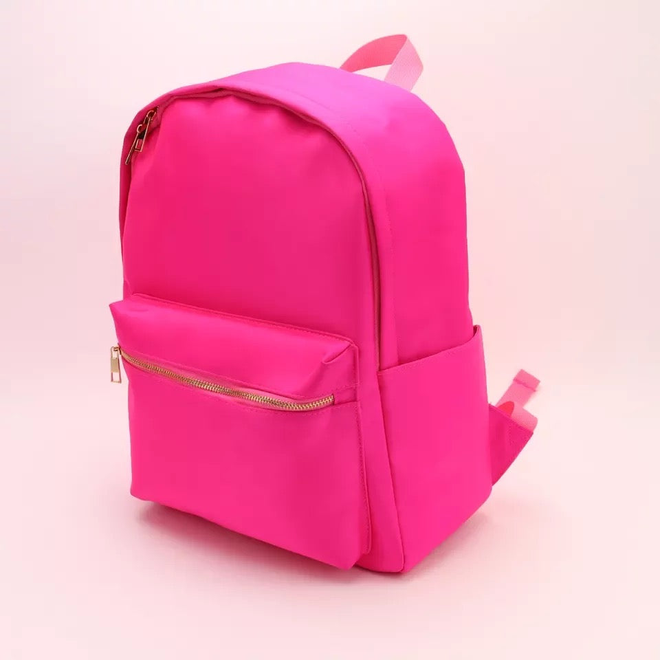 Nylon Backpacks - Assorted Colors