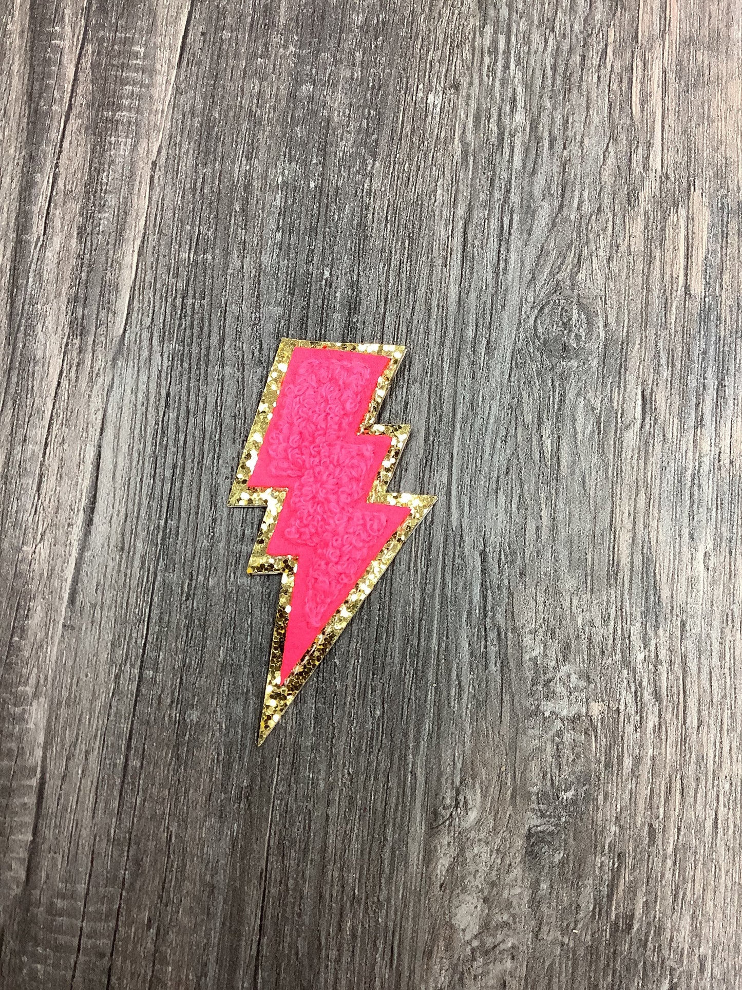 Lightening Bolt ⚡️ Self Adhesive Patch - Assorted Colors