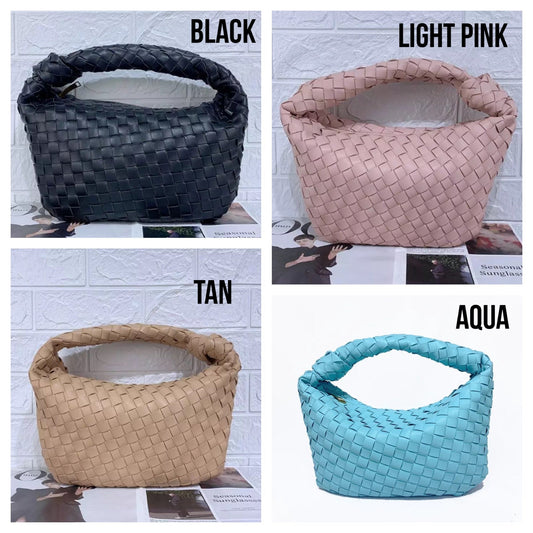 Hand Woven Large Hobo - Assorted Colors