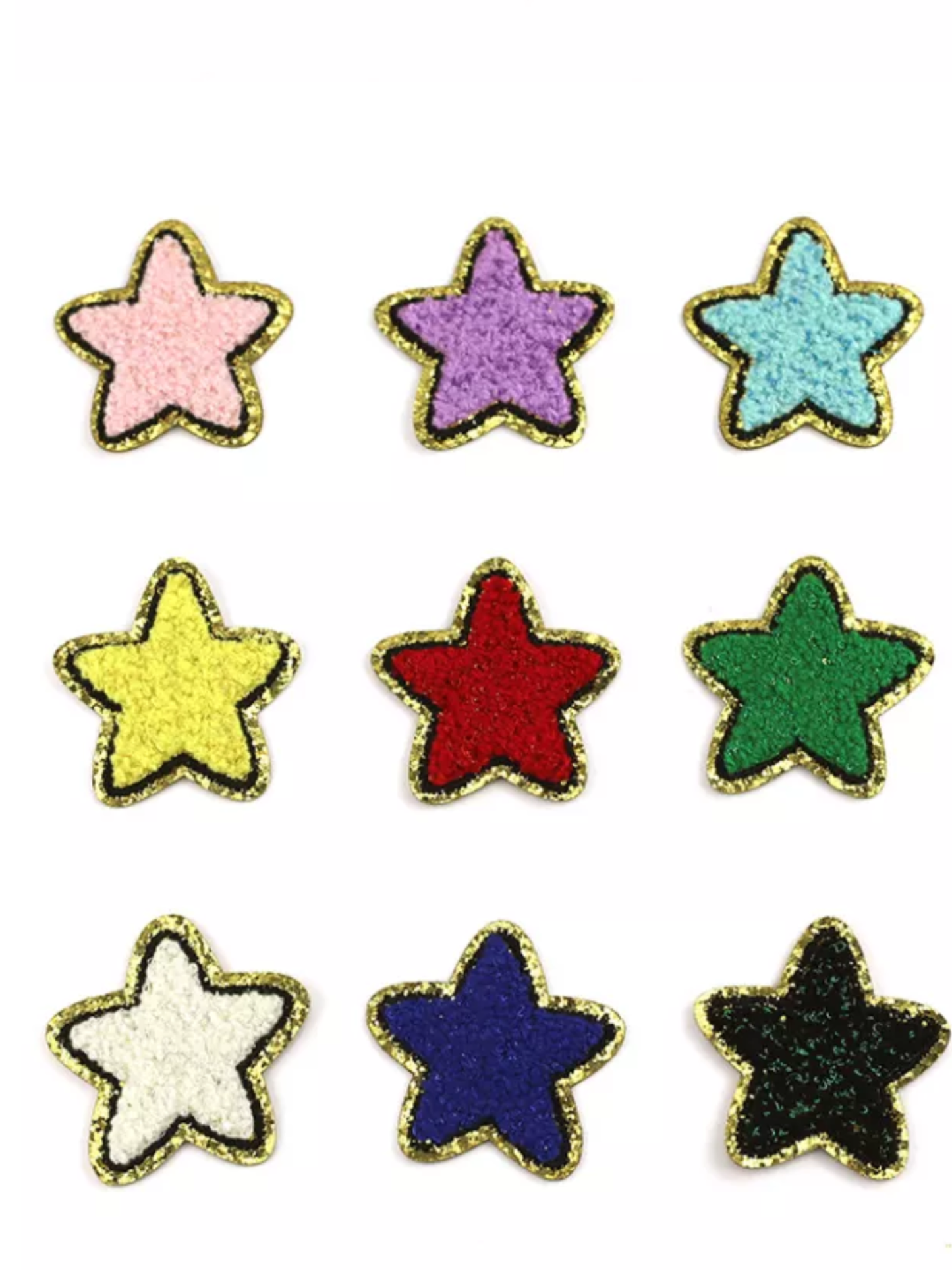 Stars Self Adhesive Patch- Assorted Colors