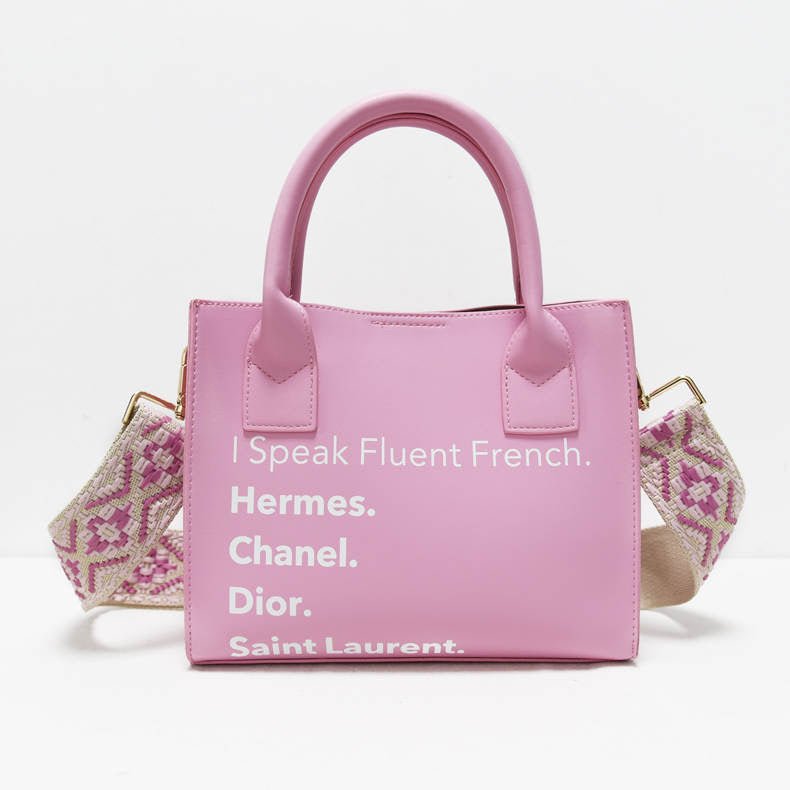 I Speak Fluid French Mini Tote - Assorted Colors