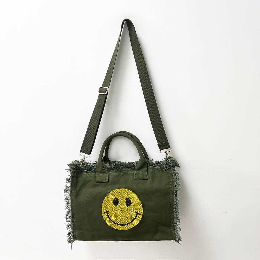 Pastel Happy Face Wholesale Tote Bag for Women