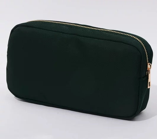 Large Nylon Cosmetic Bag - Assorted Colors