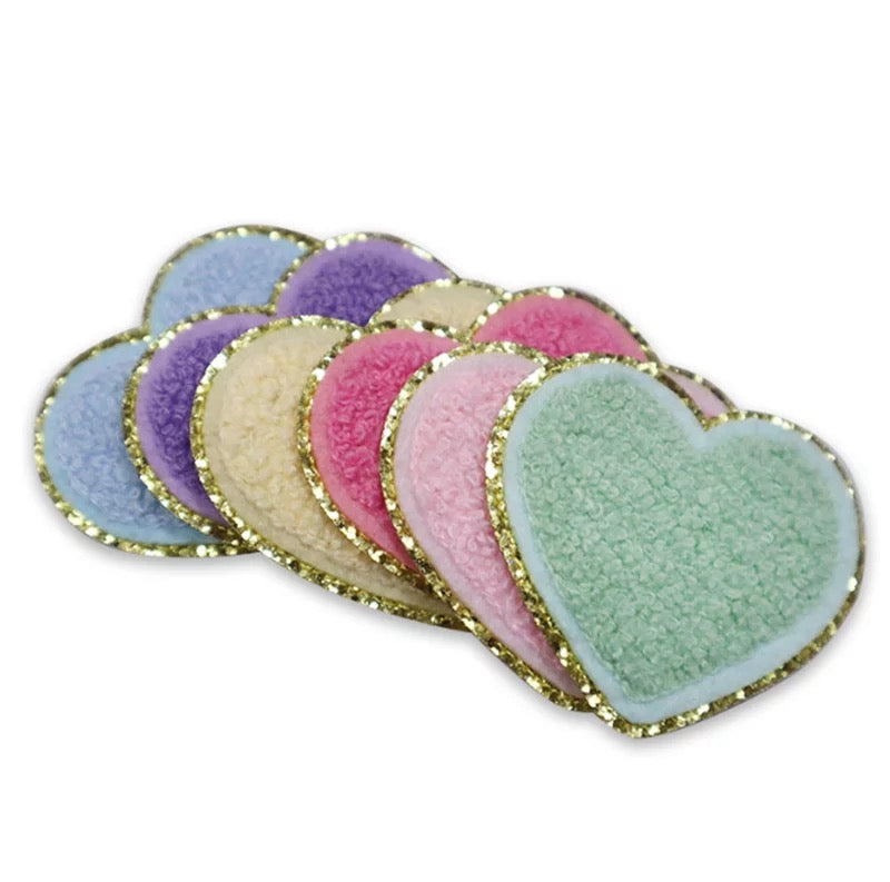 Heart Self Adhesive Patch- Assorted Colors