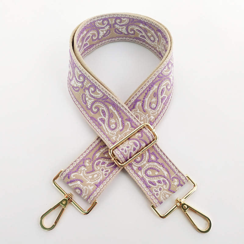 Paisley Design Bag Straps - Assorted Colors