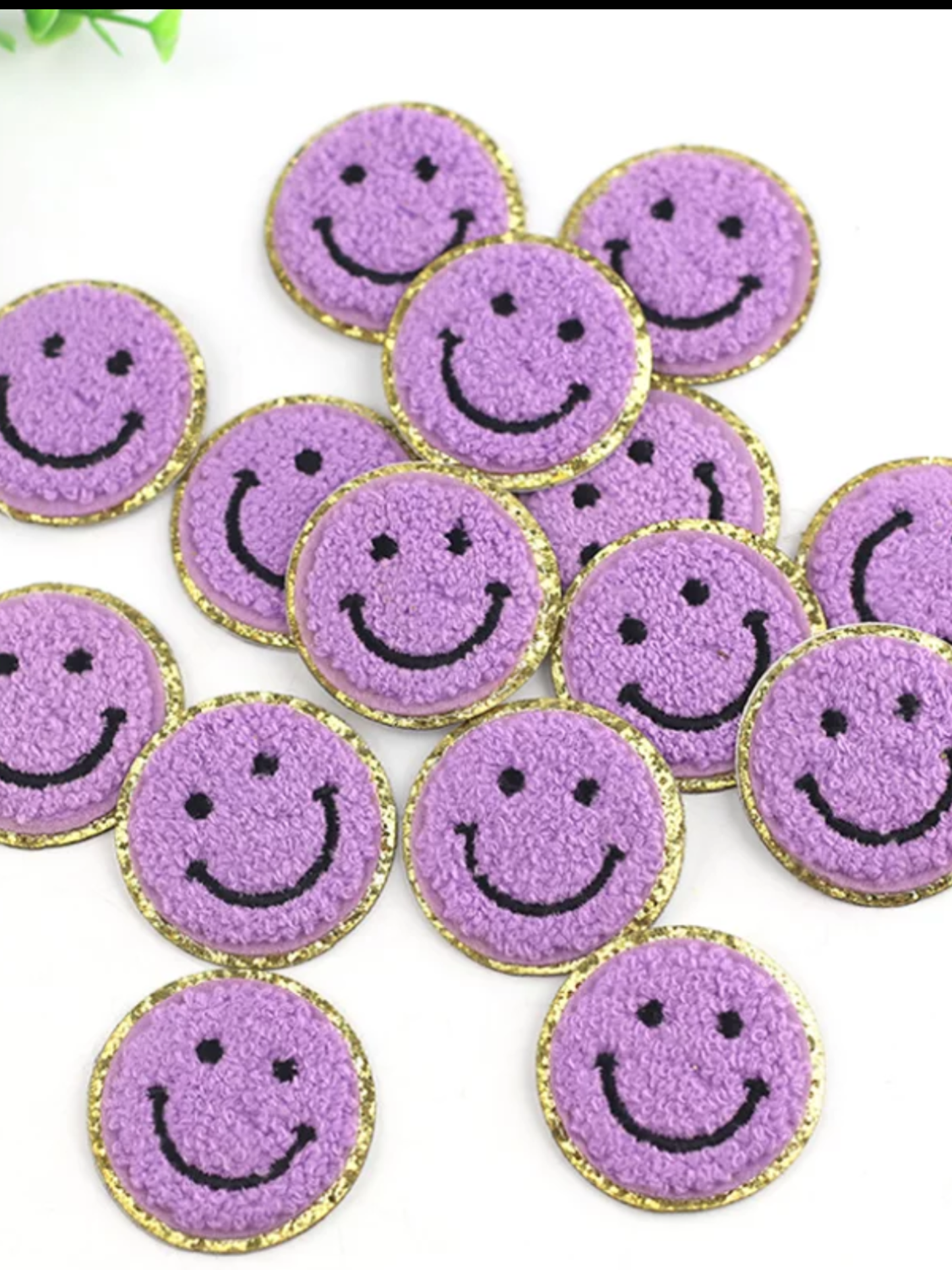 Smiley Face Self Adhesive Patch- Assorted Colors