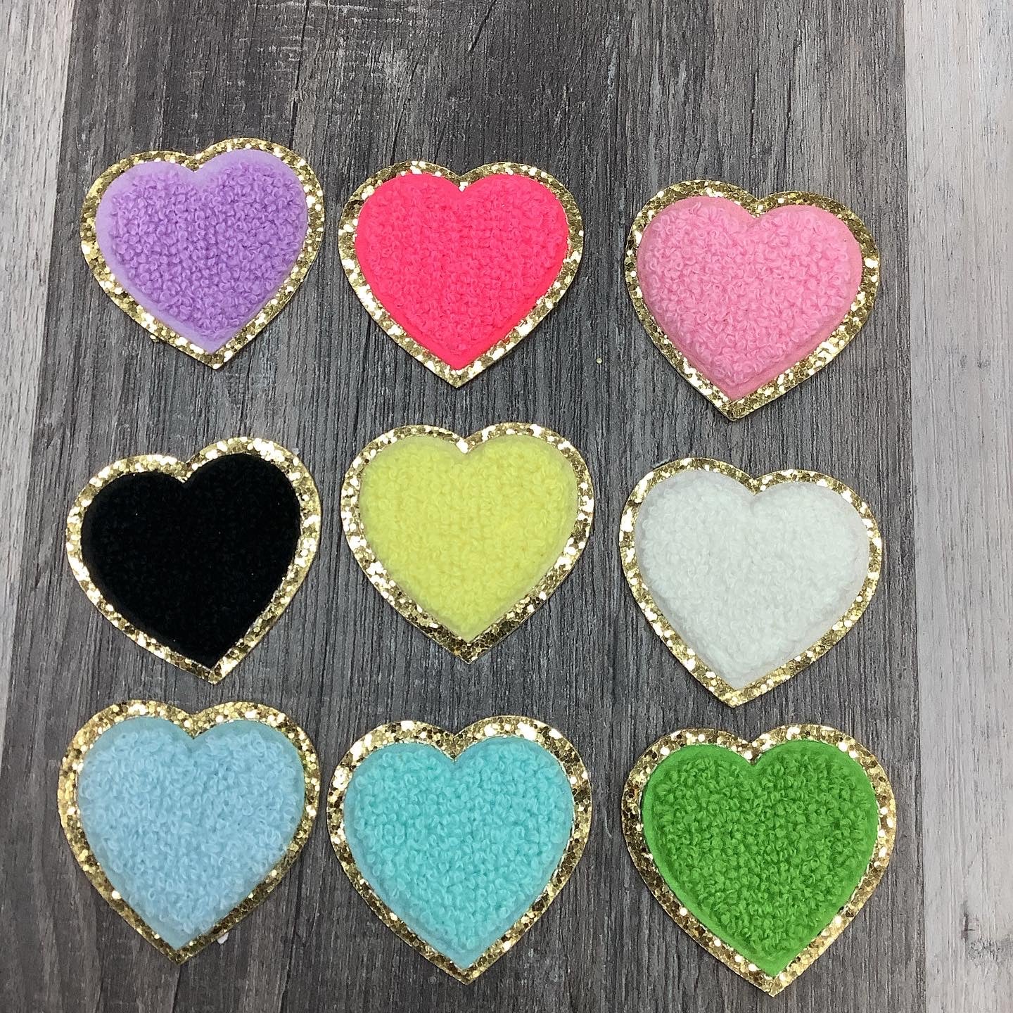 Heart Self Adhesive Patch- Assorted Colors