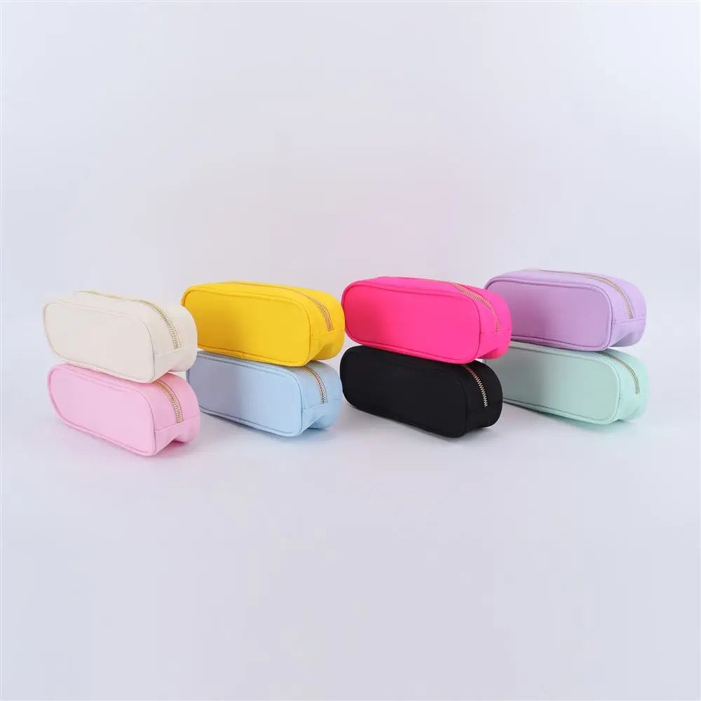 Nylon Pencil Case - Assorted Colors